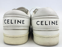 Trainer Low Lace-Up Sneaker In Calfskin Optic White Size 37