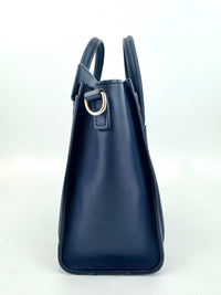 Nano Luggage Navy Smooth Calfskin