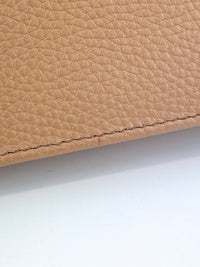 Soho Wallet On Chain in Beige - Glampot