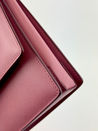 Ginny Vara Flap Crossbody Griotte Pin - Glampot