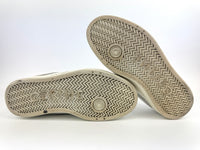 Trainer Low Lace-Up Sneaker In Calfskin Optic White Size 37