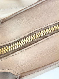 1BA046 Saffiano City Calf Esplanade Beige Medium Tote - Glampot