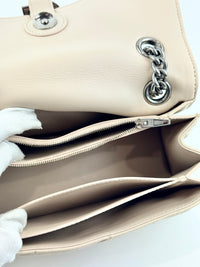 Balenciaga Crush Chain Shoulder Bag Beige