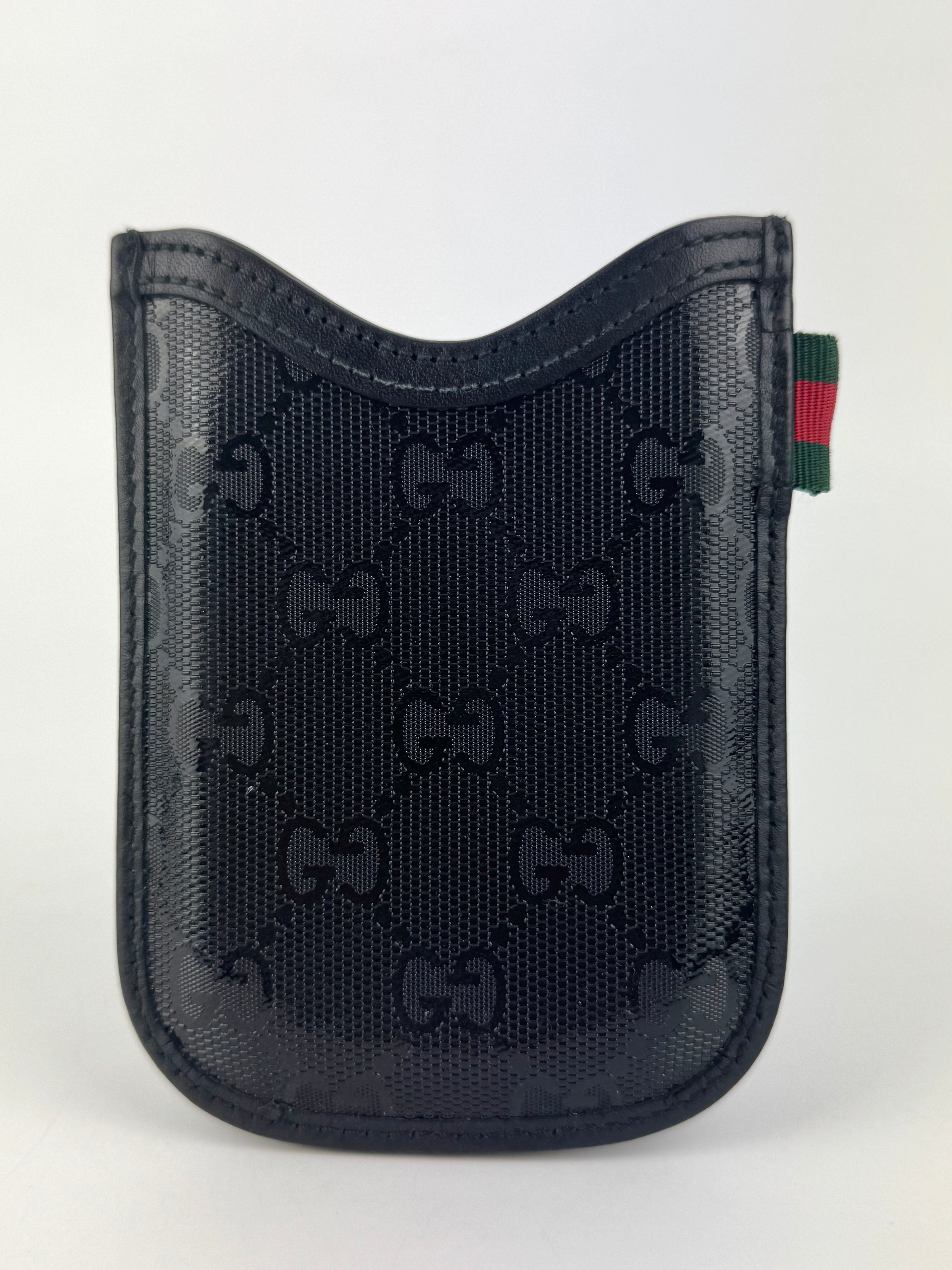 Blackberry GG Monogram Phone Case Black - Glampot