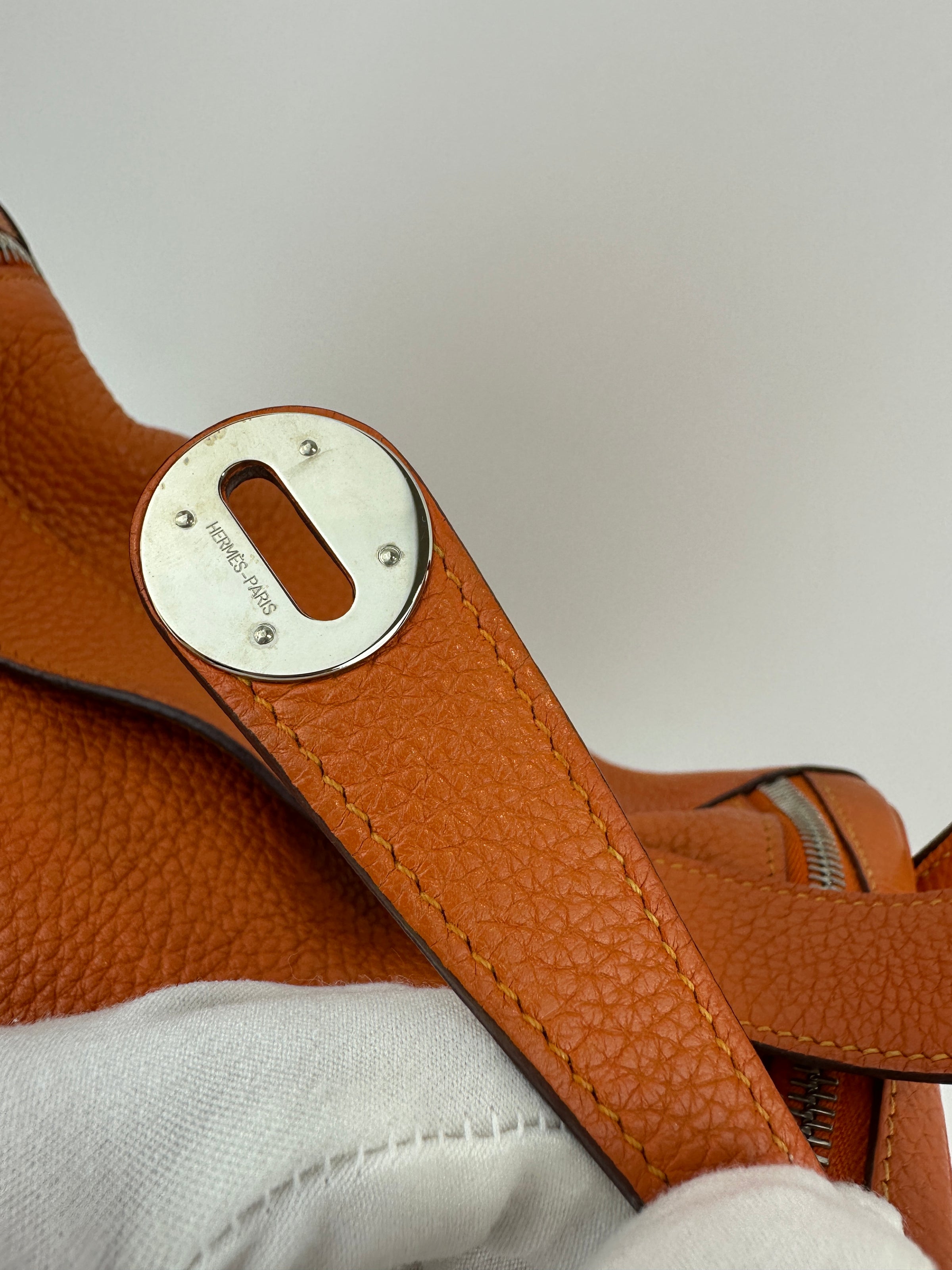 Lindy 30 Orange Clemence / Moutarde PHW