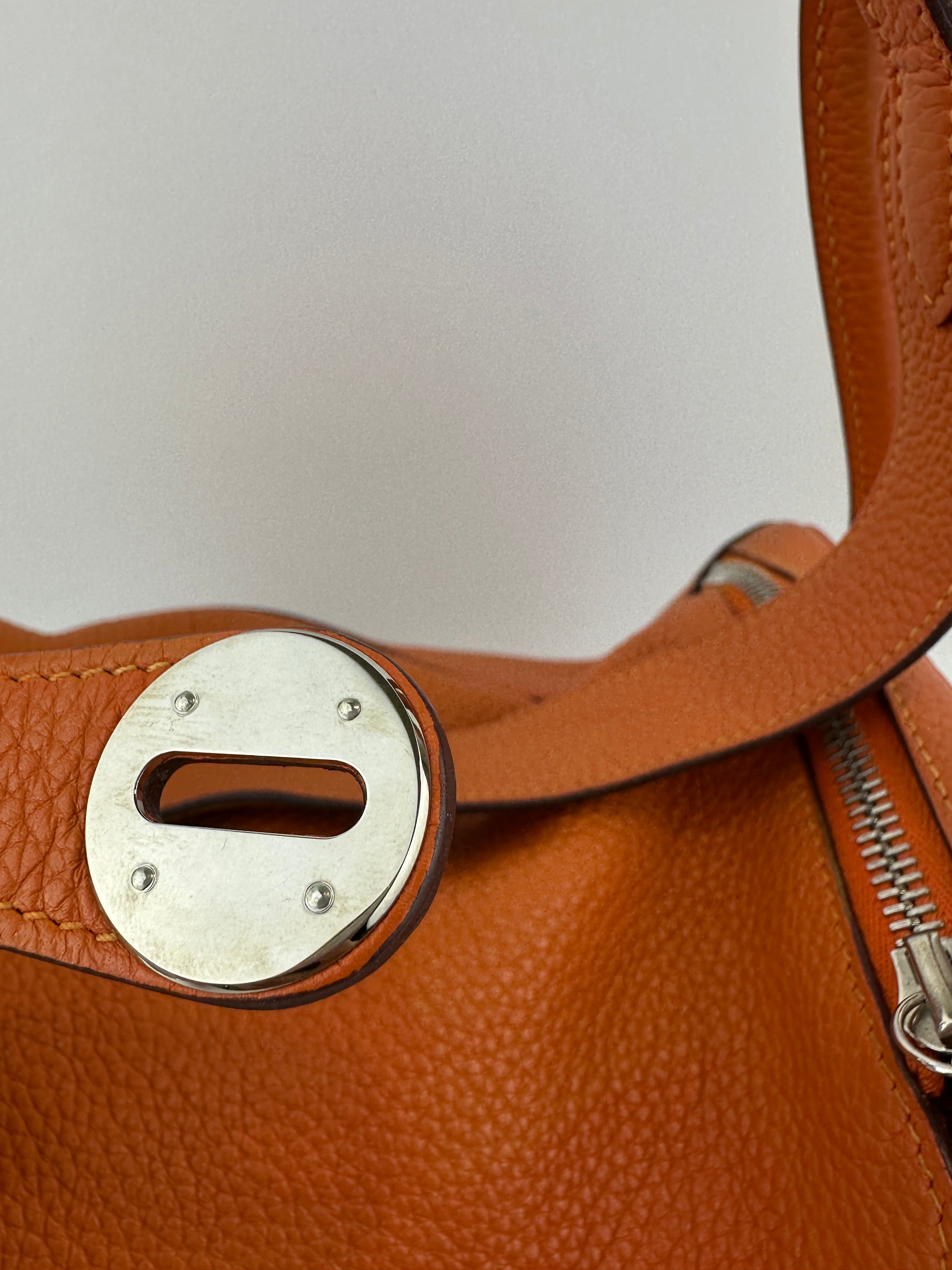 Lindy 30 Orange Clemence / Moutarde PHW