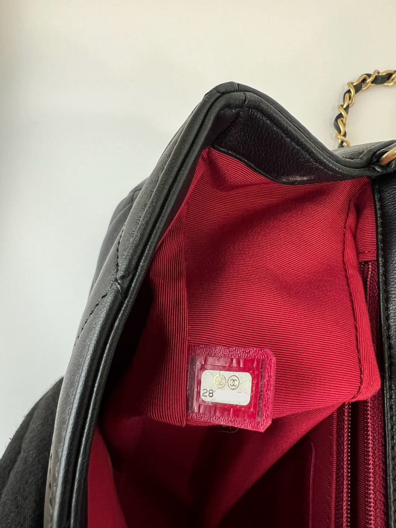 AS1358 Circular Handle Flap Bag
