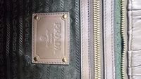 Visone Nappa Gaufre Leather Pochette Clutch Bag