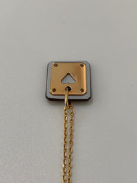 As de Coeur Pendant Necklace in Gold