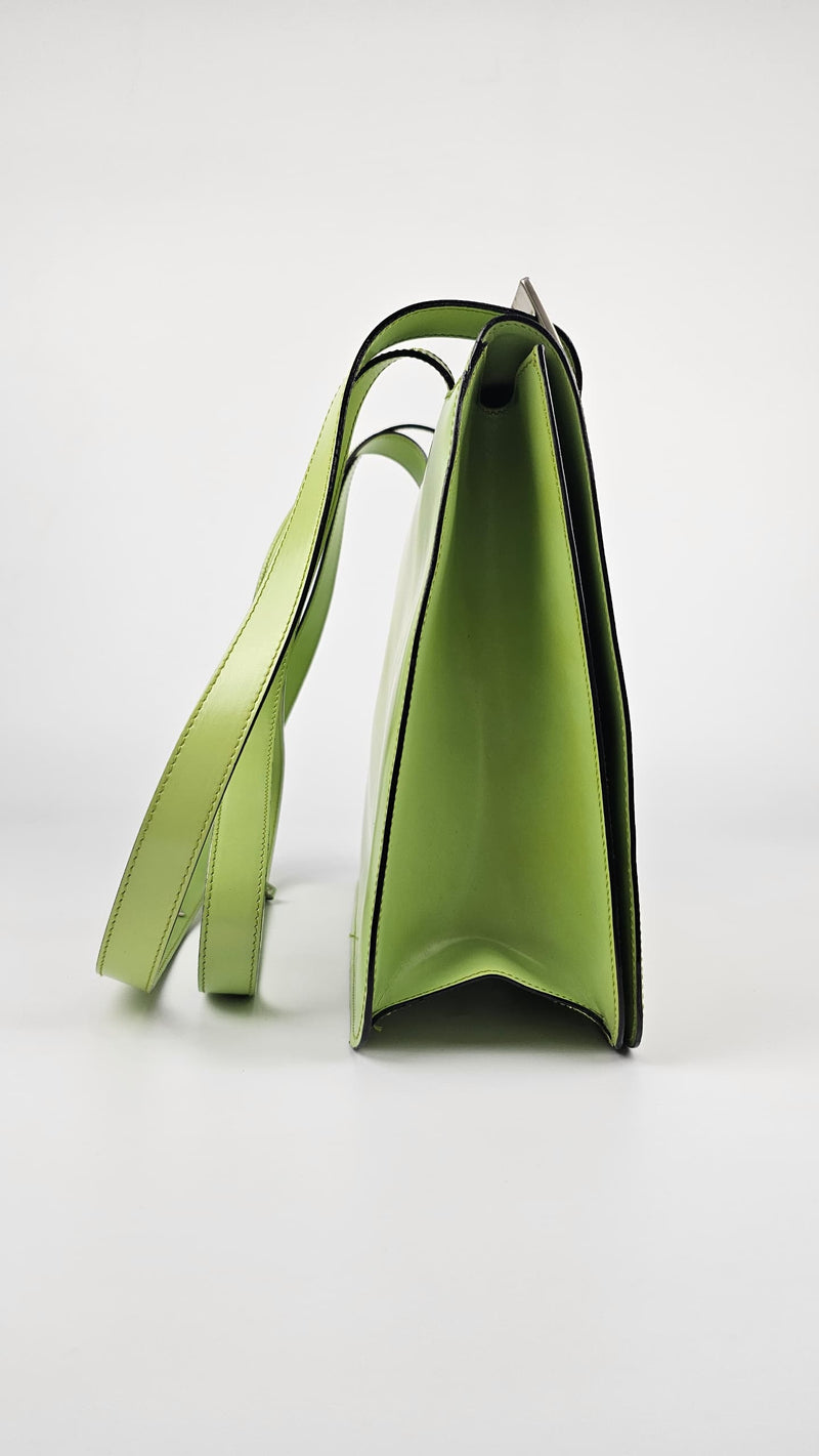 Vintage Green Messenger Bag