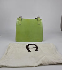 Vintage Green Messenger Bag