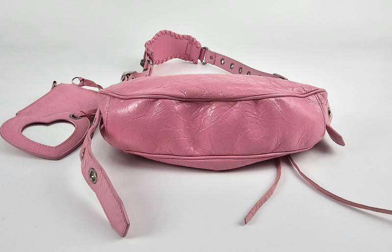 Le Cagole XS in Pink Arena Lambskin