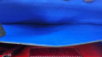 Rockstud Spike Crossbody Bag in Acid Blue