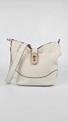 F72808 Amber Duffle Bag in Off-White