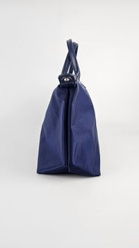 Medium Neo Le Pliage Handbag in Blue