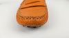 Women's Gommino Driving Shoes in Orange Nubuck
