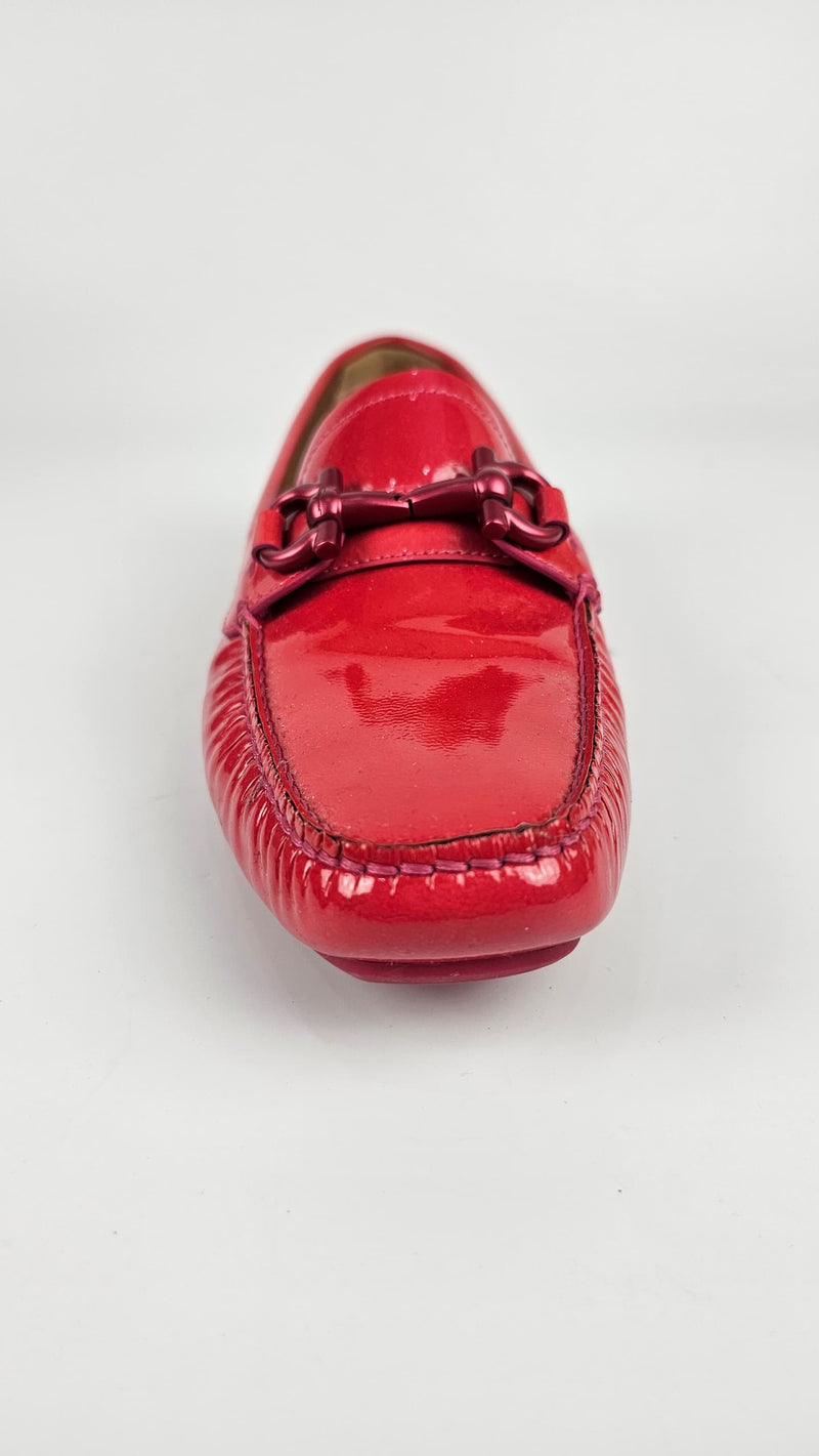 Parigi Framboise Patent Calf Loafers