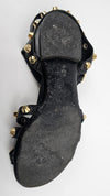 Giant Gladiator Sandals Black