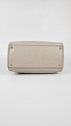 Gancini Top Handle Bag in Cream