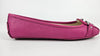 Fulton Leather Moccasins in Fuchsia