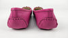 Fulton Leather Moccasins in Fuchsia