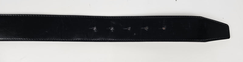 Black Leather Belt