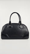 Epi Leather Montaigne Bowling Bag in Black