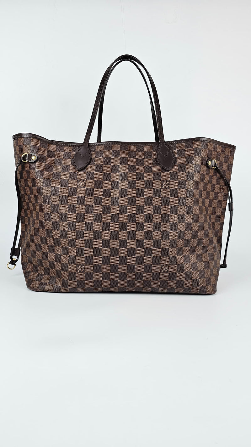 Neverfull GM in Damier Ebene/Cerise Red