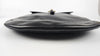 Vintage Round Black Leather Top Handle Bag GHW