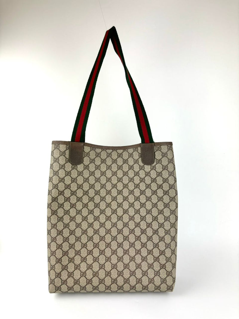 Vintage GG Supreme Web Sherry Line Tote Bag 39.02.003