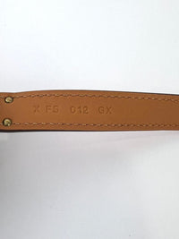 Kelly Double Tour Bracelet in Red Swift Calfskin GHW