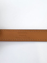 Kelly Double Tour Bracelet in Red Swift Calfskin GHW