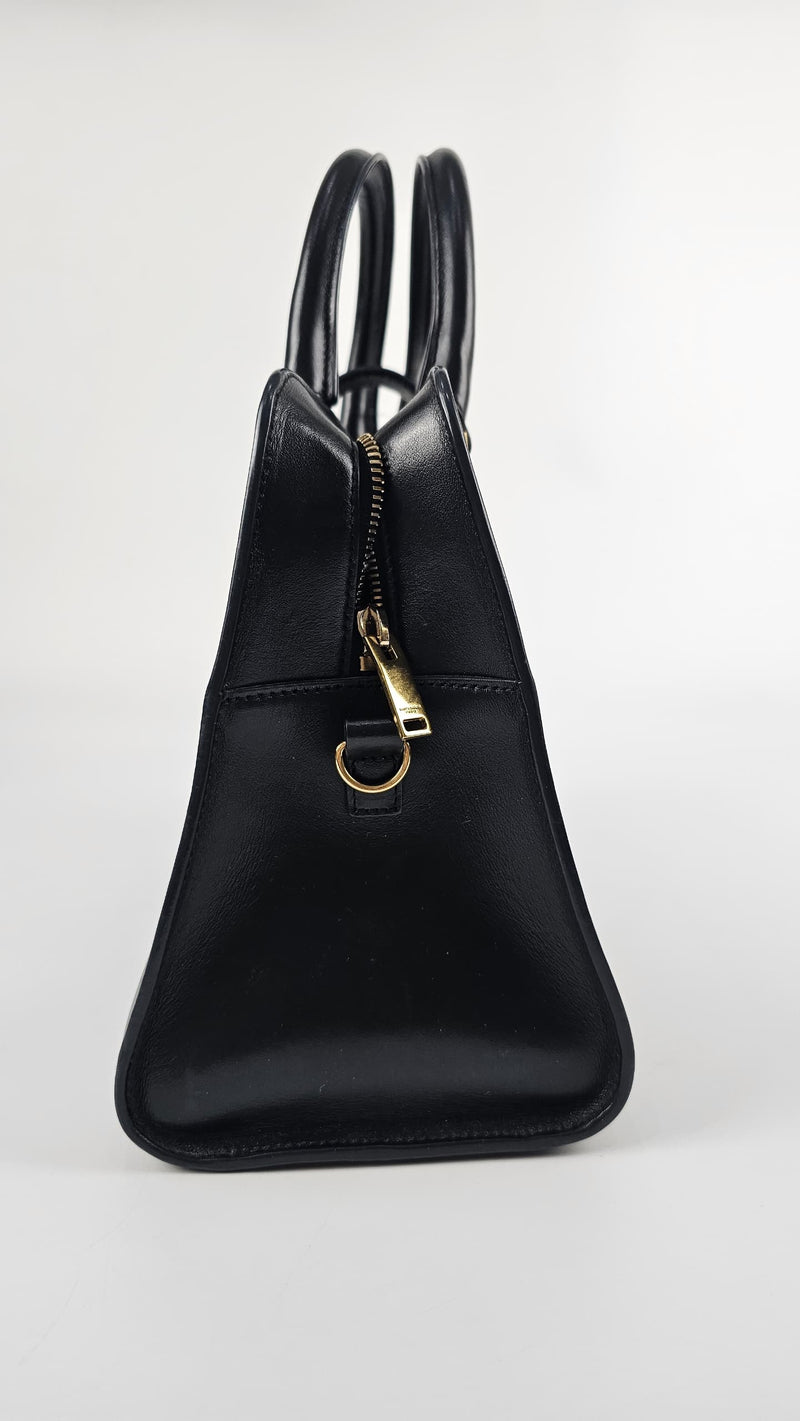 Monogram Small Cabas Bag in Black