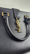 Monogram Small Cabas Bag in Black