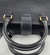 Monogram Small Cabas Bag in Black