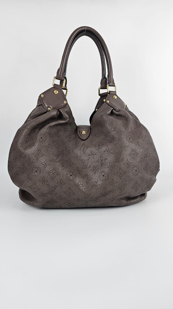 M93821 Brown Monogram L Mahina Bag