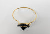 Gold Tone Black Flowerland Bracelet L MV2716