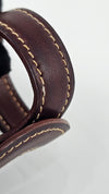 Chocolat Leather Ano Cuff Bracelet