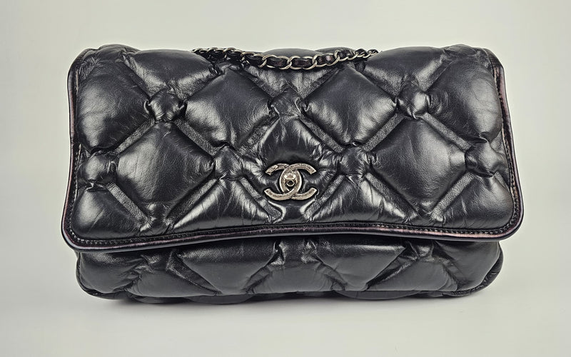 A93603 Chesterfield Black Quilted Puffy Lambskin (FW2016)