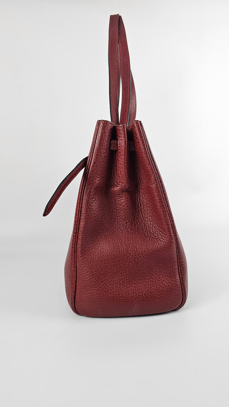 Kabana Tote Bag in Rouge Togo