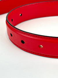 La Medusa Belt in Red