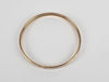 Uni Bangle in Crème, Yellow gold plated