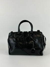 Patent Leather Black Small Monogram Cabas Bag