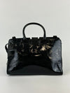 Patent Leather Black Small Monogram Cabas Bag