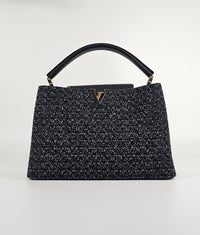 M50799 Capucines Tweed Blue Marine / Black