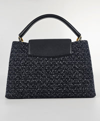 M50799 Capucines Tweed Blue Marine / Black