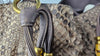 Bamboo Tassel Tote in Python Embossed Calfskin 232942 203998