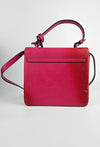 DV One Pink & Red Handbag with Top Handle & Flower Limited Edition