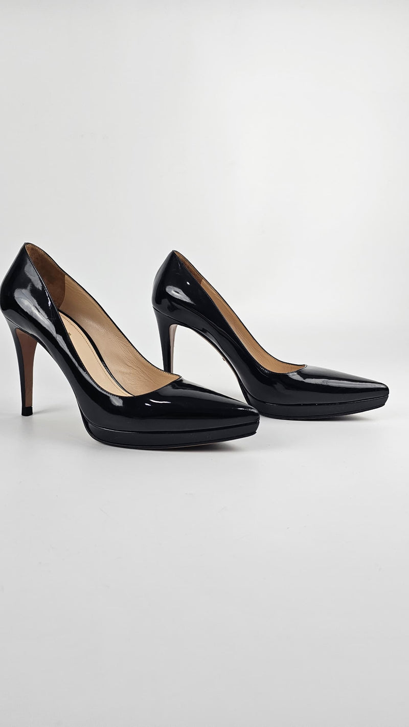 Black Patent Pumps Vernice