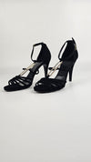 Black Suede Nine  Icone H-Heels